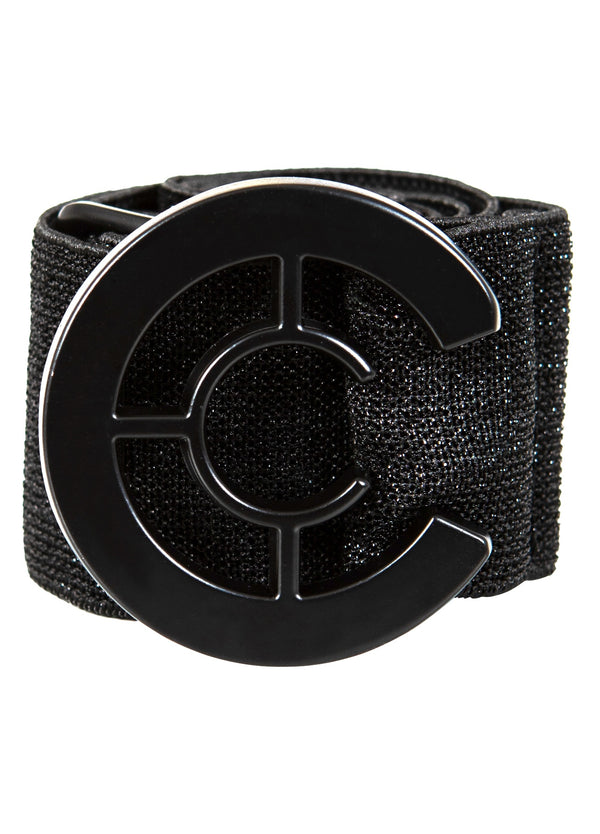 Coster Copenhagen LOGO ELASTIC BELT Accessories Black lurex - 100