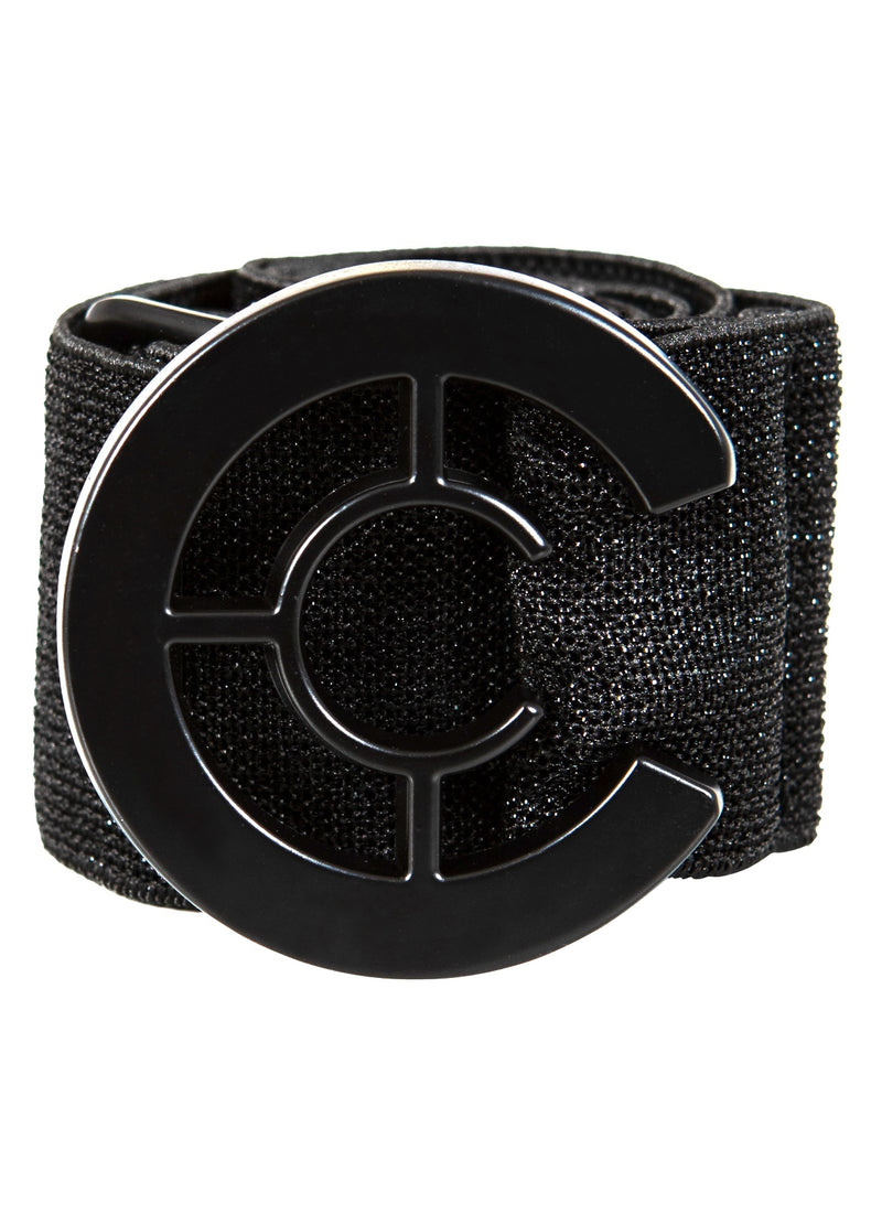 Coster Copenhagen LOGO ELASTIC BELT Accessories Black lurex - 100