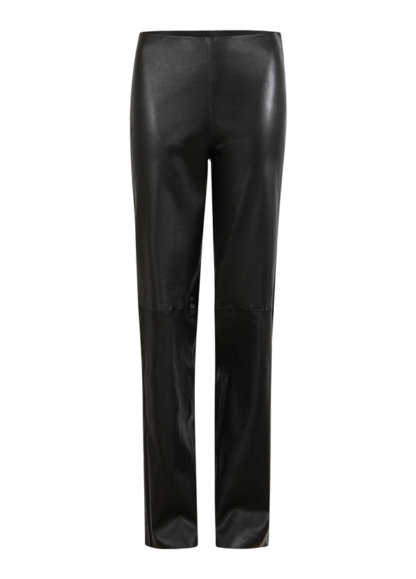 Coster Copenhagen LONG LEATHER LEGGINGS - MYNTE FIT Pants