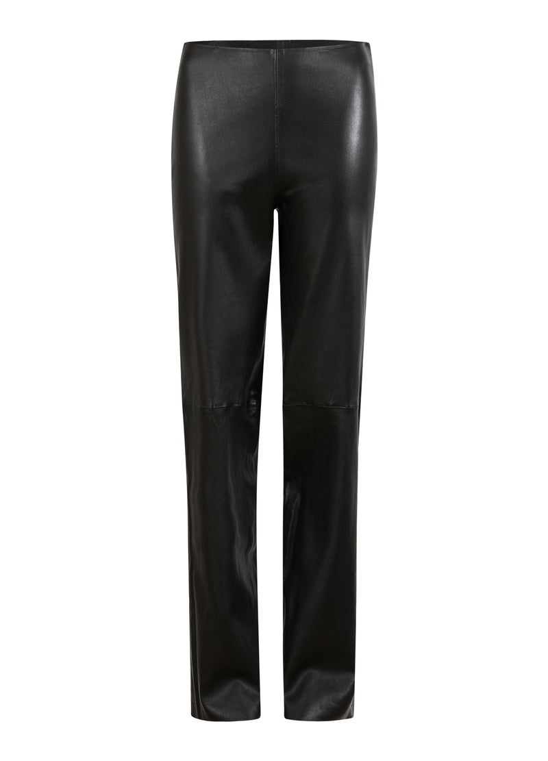 Coster Copenhagen LONG LEATHER LEGGINGS - MYNTE FIT Pants