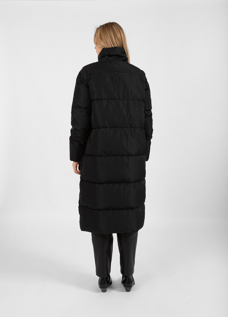 Coster Copenhagen LONG PUFFER JACKET Outerwear Black - 100