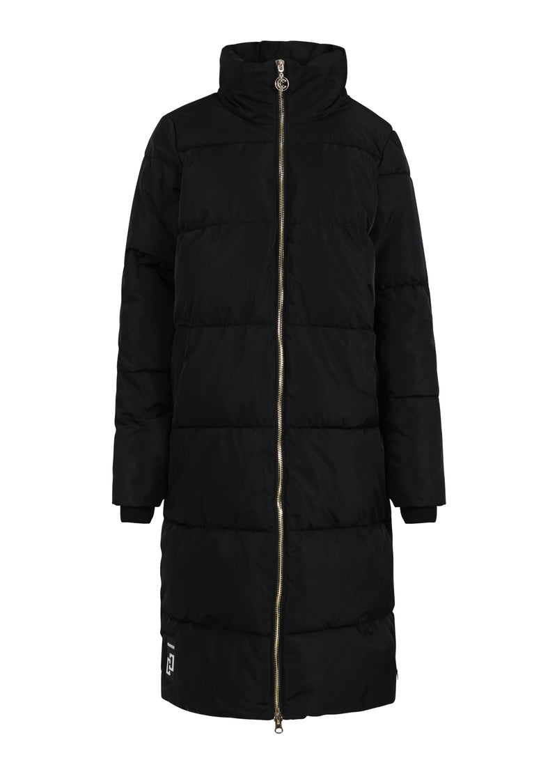 Coster Copenhagen LONG PUFFER JACKET Outerwear Black - 100