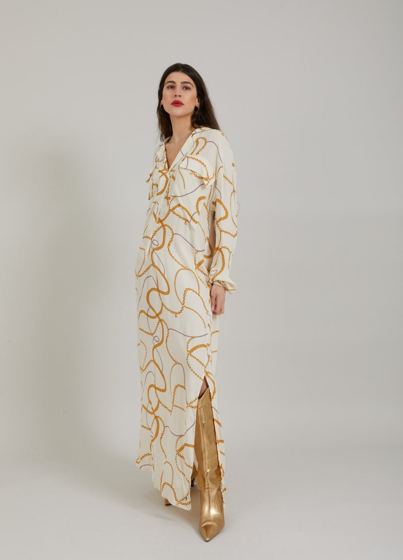 coster copenhagen shirt dress Bnwt Coster Copenhagen Shirt Dress with Belt - Grey Sand -EU 36/UK 10 - RRP 119