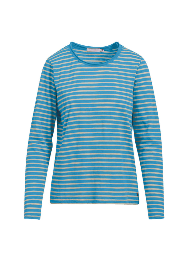 Coster Copenhagen LONG SLEEVE T-SHIRT W. STRIPES Shirt/Blouse Sporty blue stripe - 511