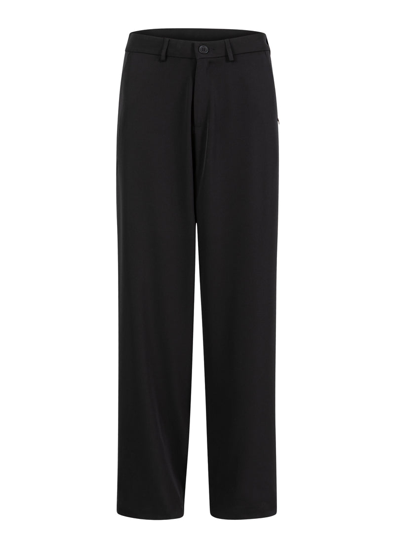 Coster Copenhagen LOOSE PANTS - PETRA FIT Pants Black - 100