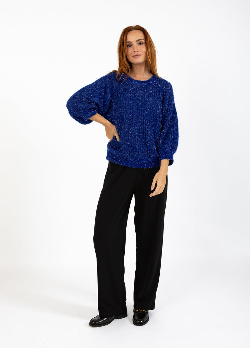 Coster Copenhagen LUREX KNIT Knitwear Rich blue - 583