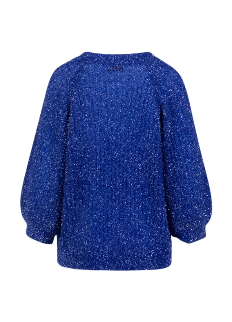 Coster Copenhagen LUREX KNIT Knitwear Rich blue - 583