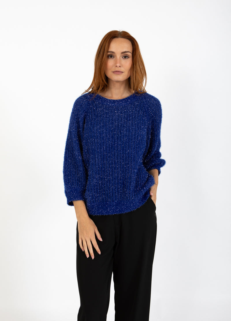 Coster Copenhagen LUREX KNIT Knitwear Rich blue - 583