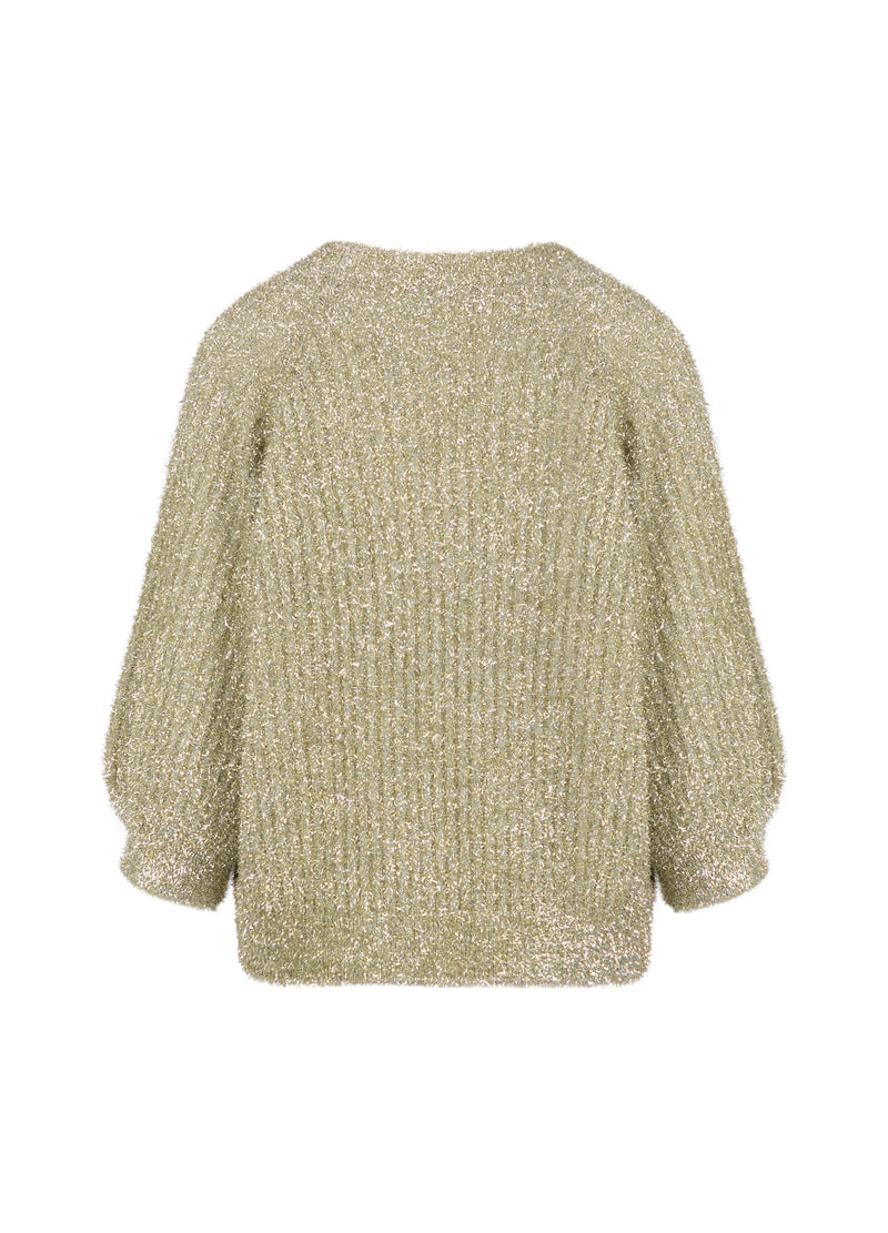 Coster Copenhagen LUREX KNIT Knitwear Champagne - 299