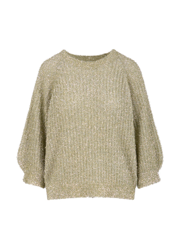 Coster Copenhagen LUREX KNIT Knitwear Champagne - 299