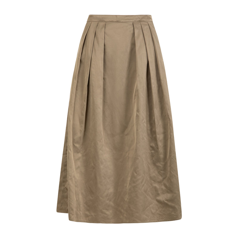 Coster Copenhagen NYLON SKIRT Skirt Taupe sand - 393