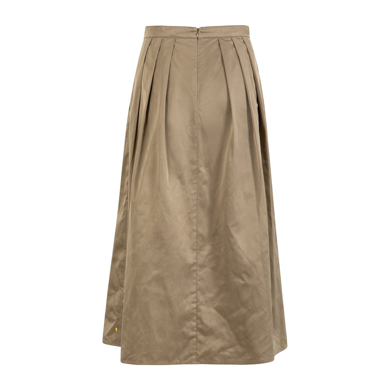 Coster Copenhagen NYLON SKIRT Skirt Taupe sand - 393
