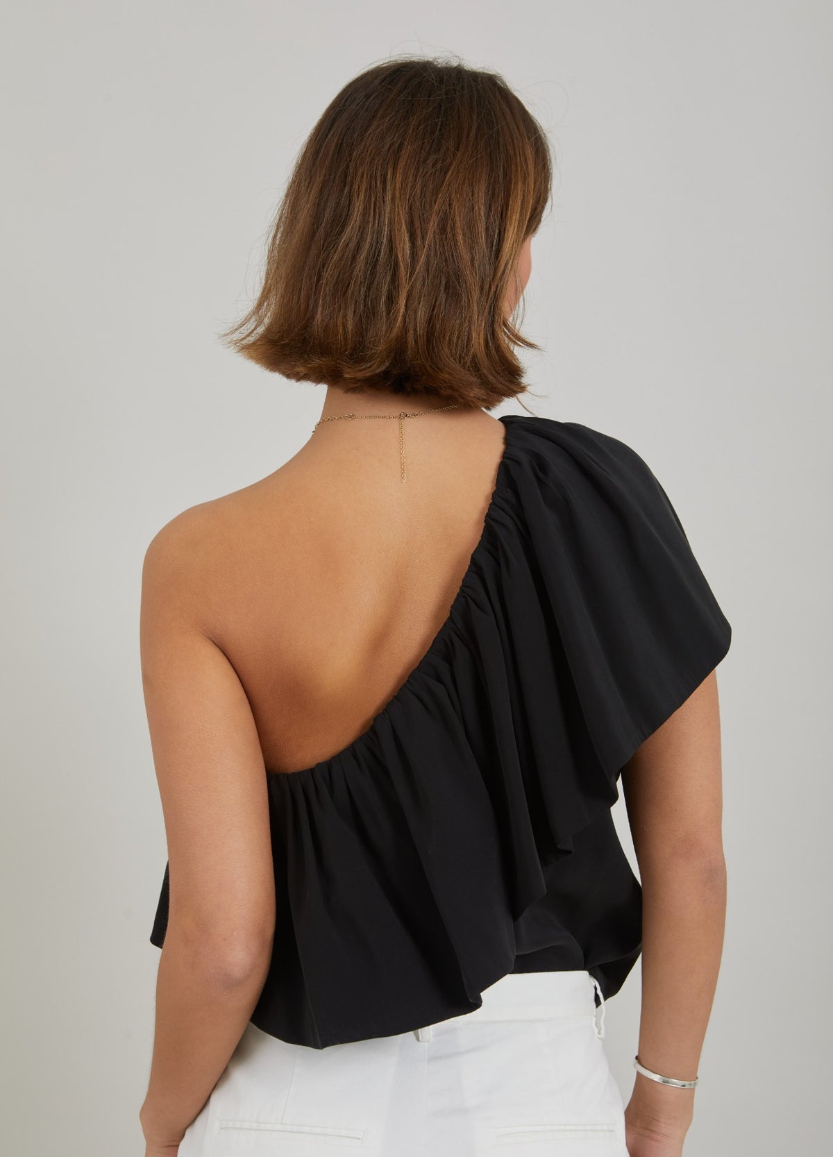 YASDOTME BALLOON SLEEVE TOP | Black | YAS® Germany