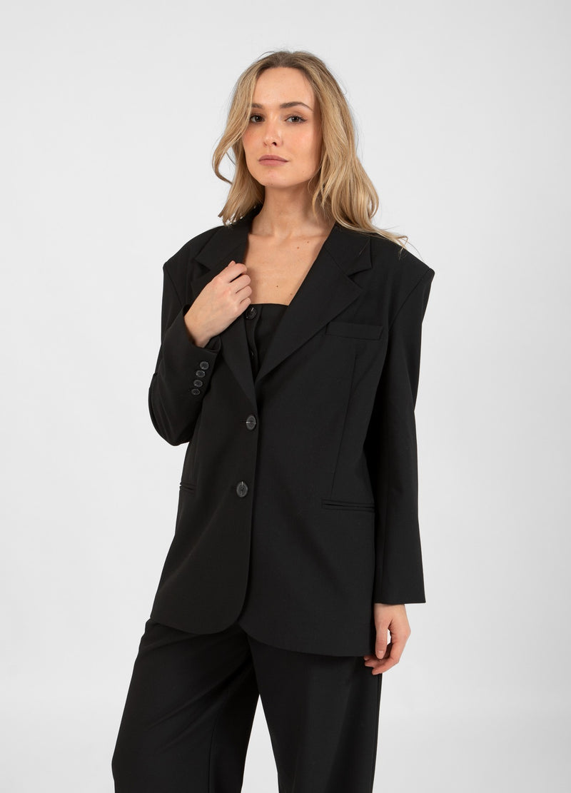 Coster Copenhagen OVERSIZED BLAZER Blazer Black - 100