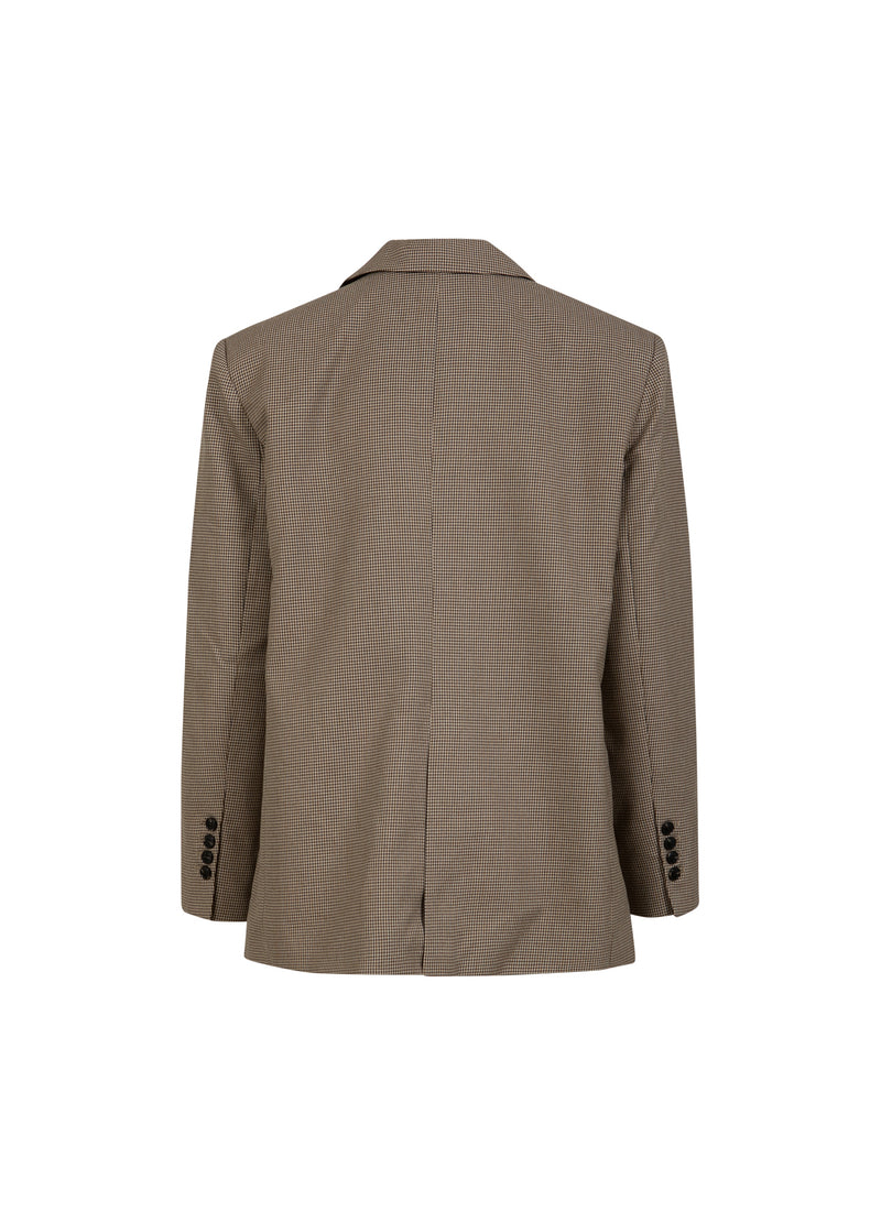 Coster Copenhagen OVERSIZED CHECK BLAZER Blazer Brown check - 371