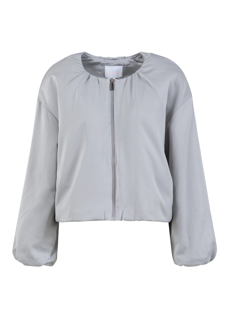 Coster Copenhagen PADDED CROPPED JACKET Outerwear Volcanic grey - 188