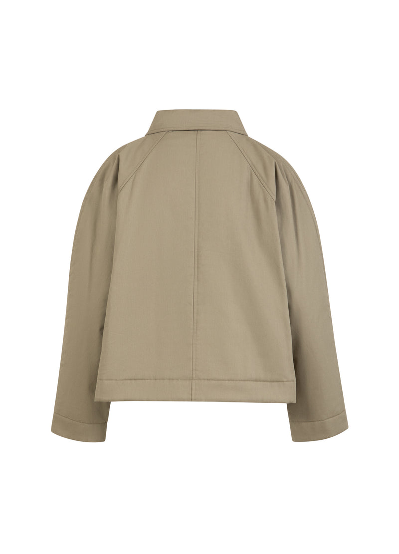 Coster Copenhagen PADDED MILITARY JACKET Outerwear Hunter Green - 486