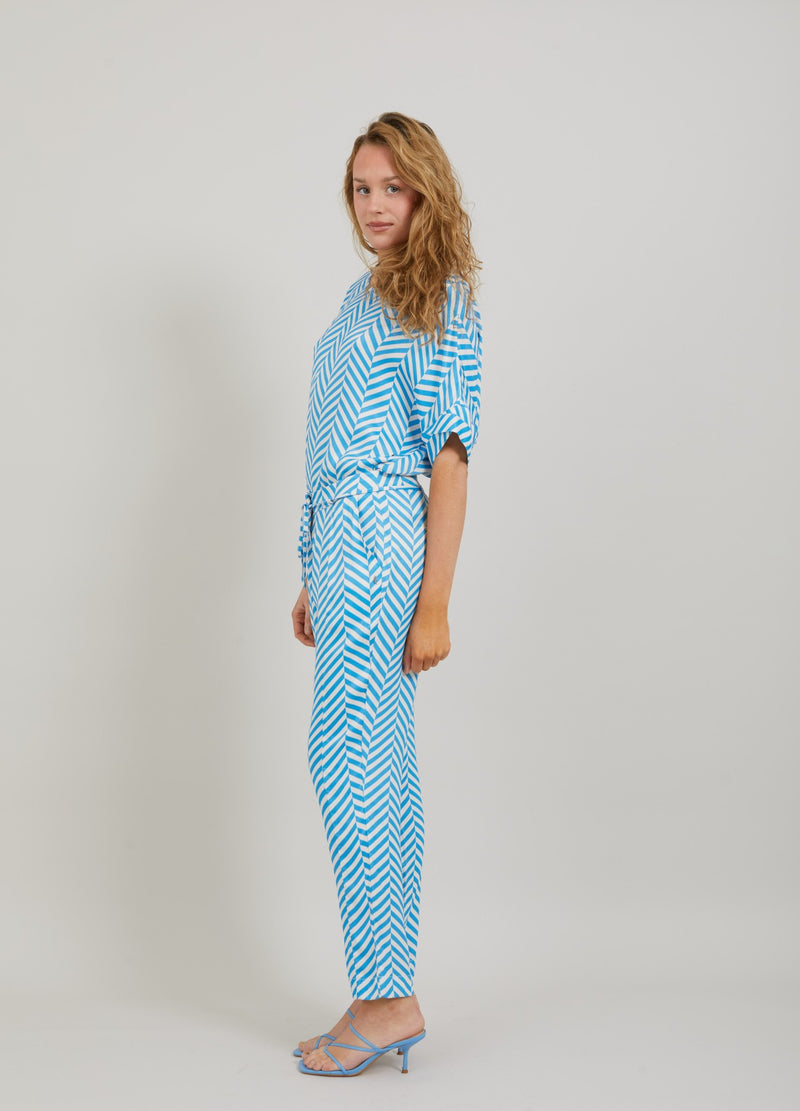 Coster Copenhagen PANTS IN HERINGBONE PRINT - STELLA FIT Pants Heringbone print - 918