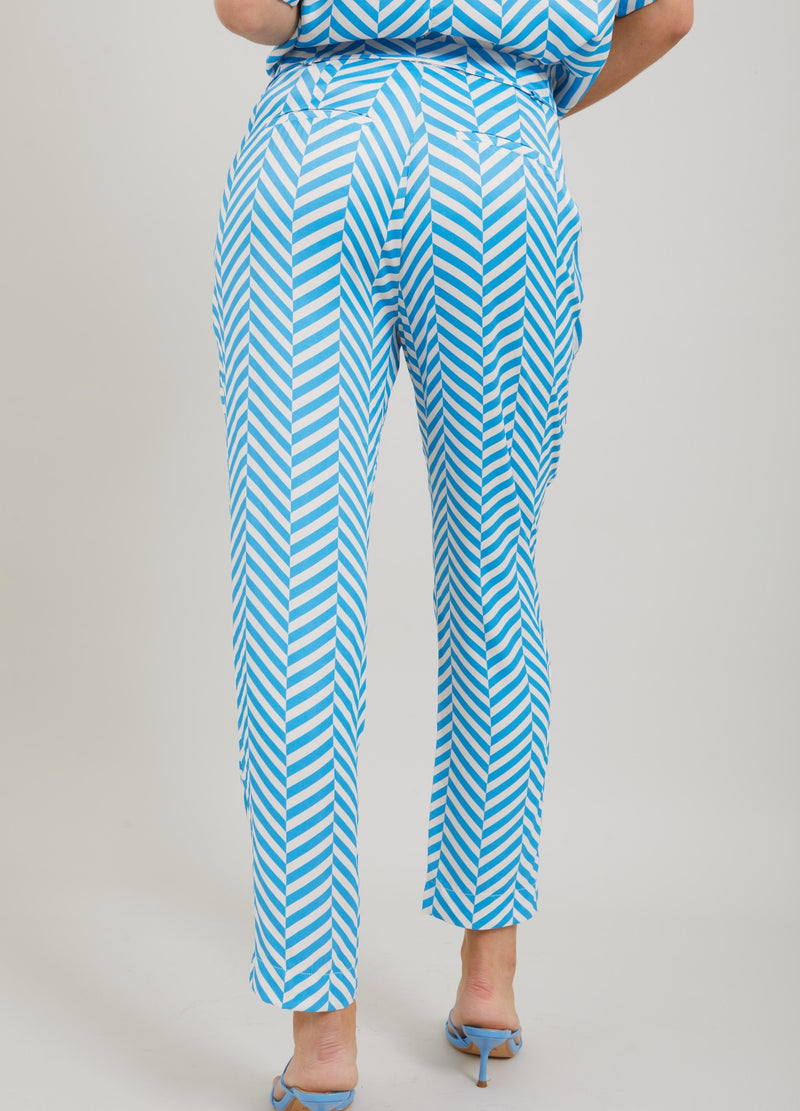 Coster Copenhagen PANTS IN HERINGBONE PRINT - STELLA FIT Pants Heringbone print - 918