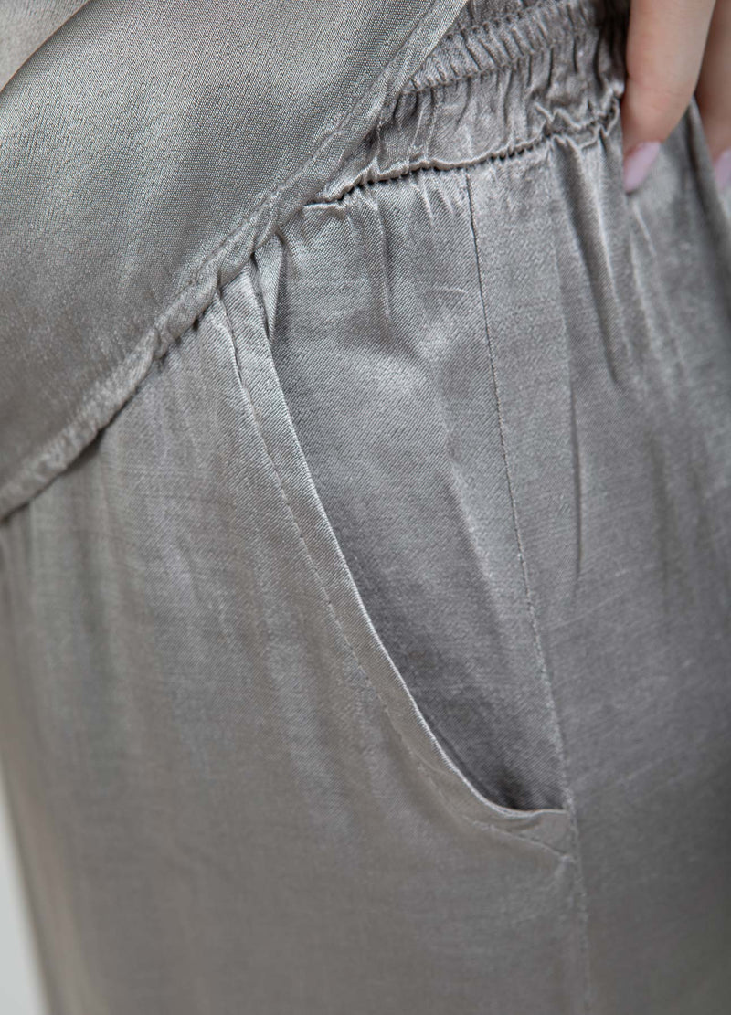 CC Heart PANTS IN VISCOSE Pants Light grey - 108