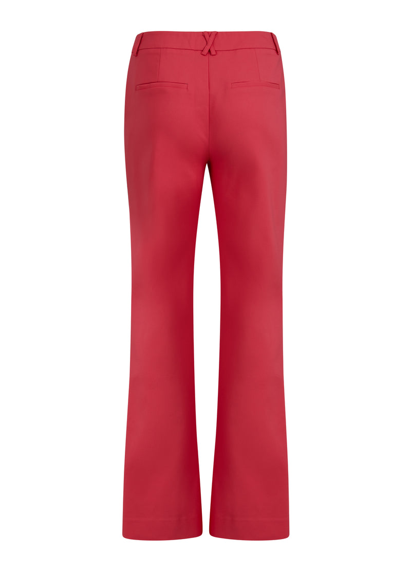 Coster Copenhagen PANTS W. BOOTCUT - LUCIA FIT Pants Intense pink - 659