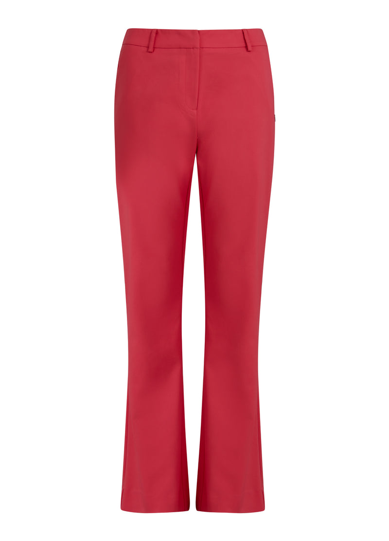 Coster Copenhagen PANTS W. BOOTCUT - LUCIA FIT Pants Intense pink - 659