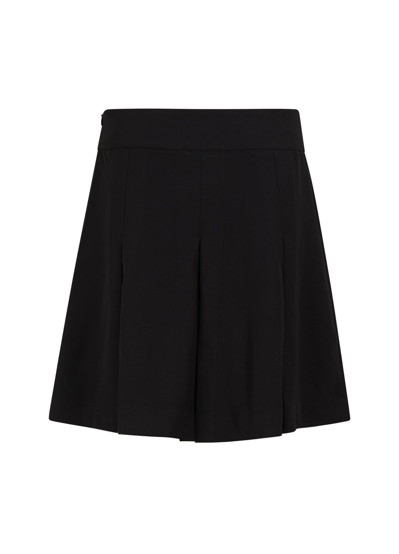 Coster Copenhagen PLEATED MINI SKIRT Skirt Black - 100