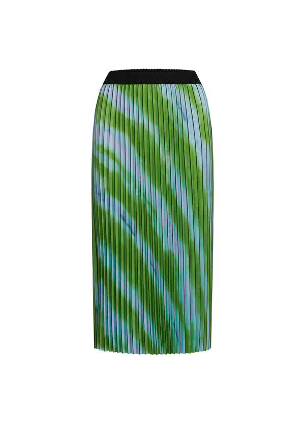Coster Copenhagen PLEATED SKIRT W. FADED STRIPE PRINT Skirt Faded stripe print - 903