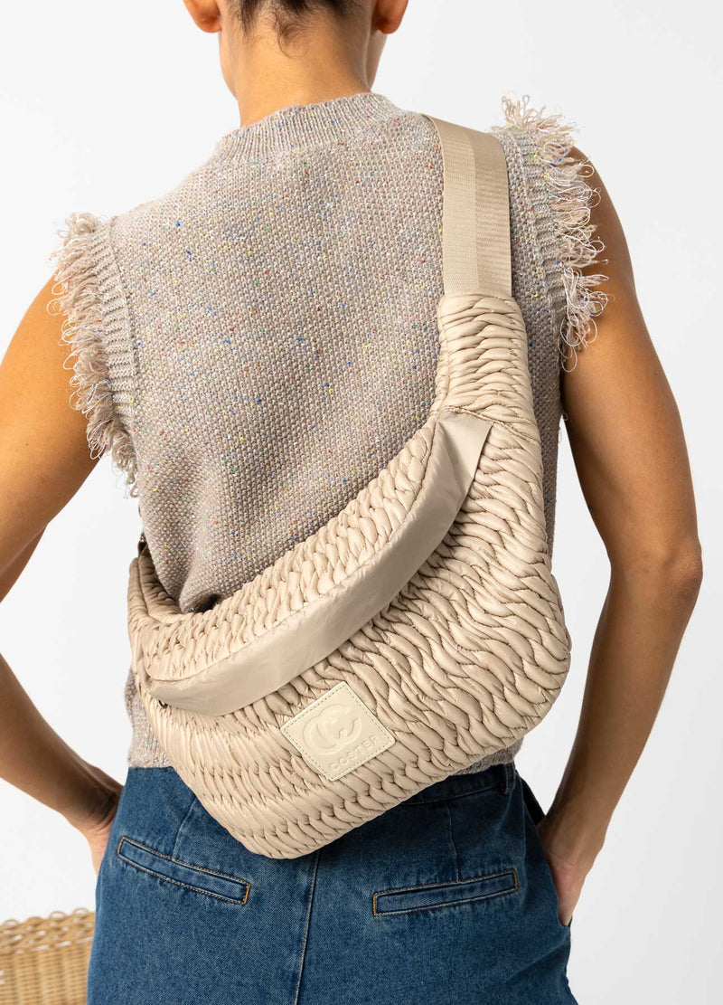 Coster Copenhagen QUILTED BUMBAG Accessories Creme - 241