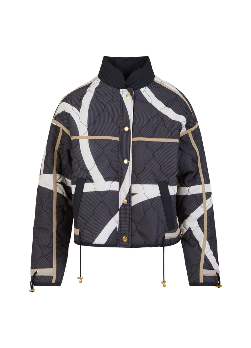 Coster Copenhagen QUILTED JACKET IN FIELD PRINT Outerwear Field print - 953