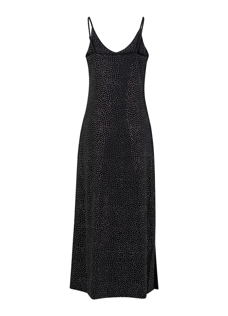 Coster Copenhagen RHINESTONE DRESS Dress Black - 100