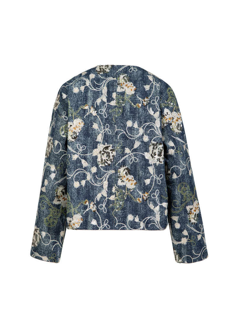 Coster Copenhagen SEQUINS DENIM JACKET Blazer Denim sequins - 594
