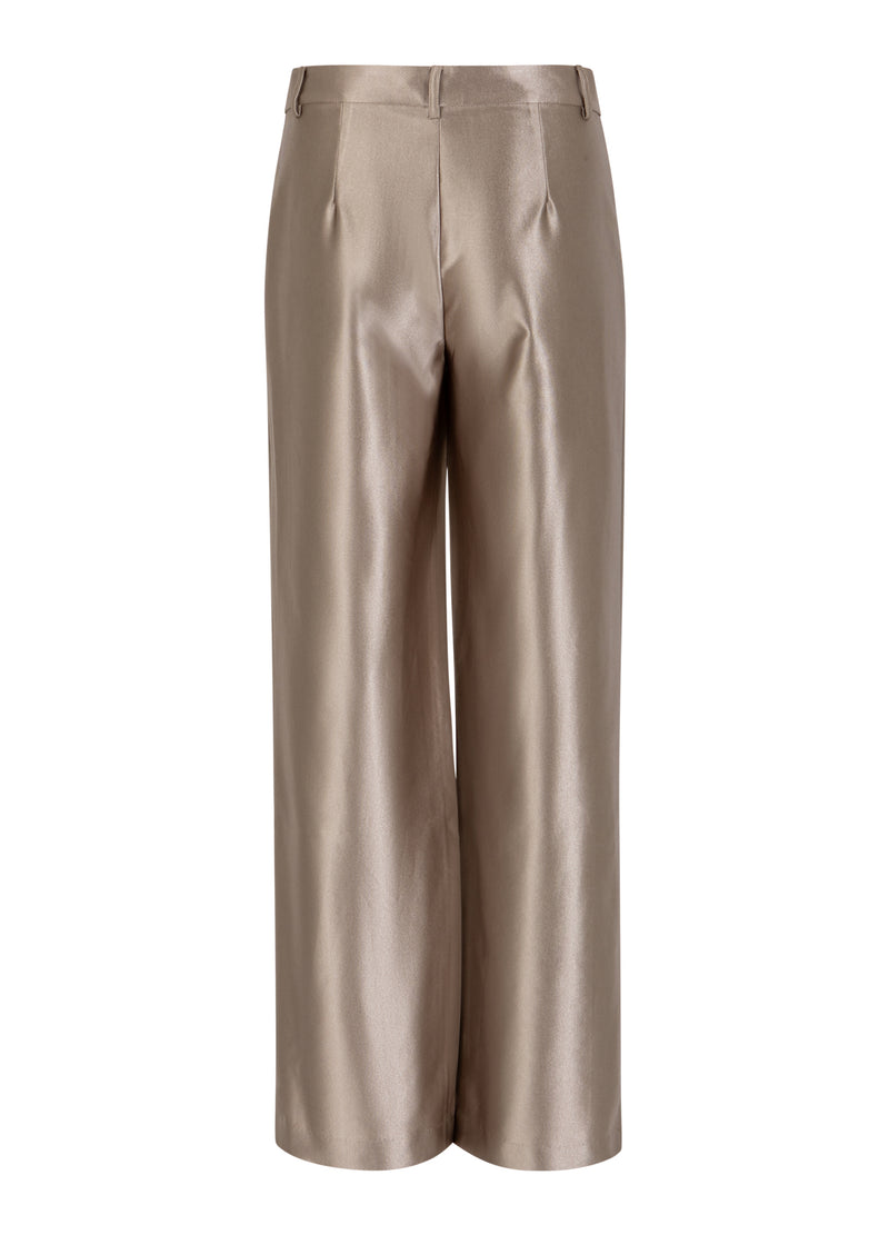 Coster Copenhagen SHIMMER PANTS - PETRA FIT Pants Champagne - 299