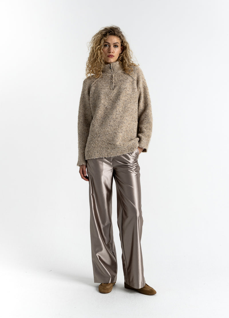 Coster Copenhagen SHIMMER PANTS - PETRA FIT Pants Champagne - 299
