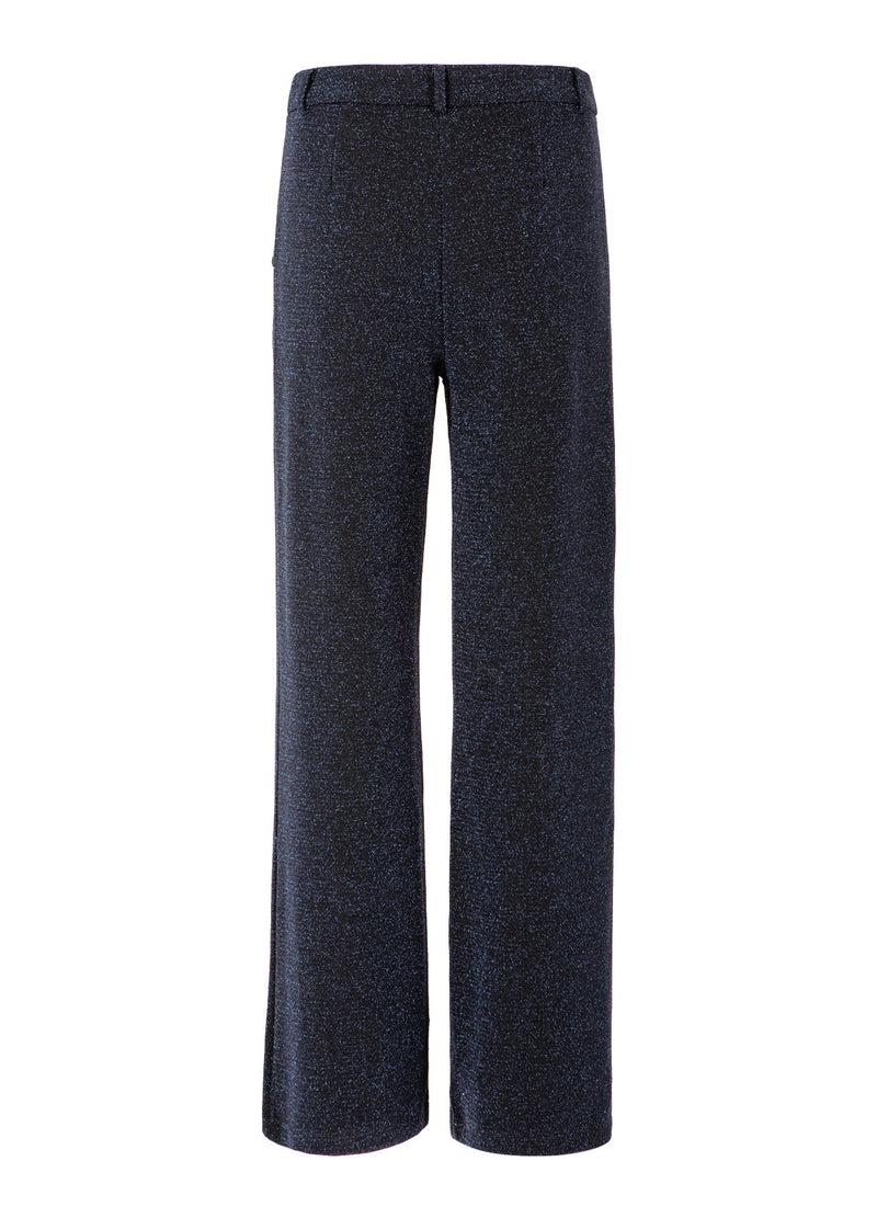 Coster Copenhagen SHIMMER PANTS - PETRA FIT Pants Eclipse blue - 555