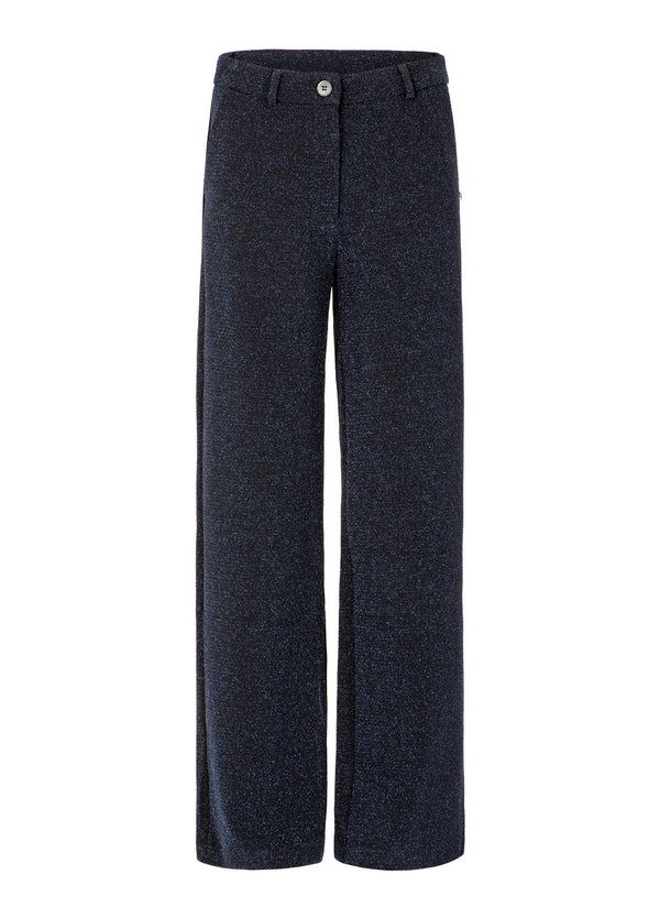 Coster Copenhagen SHIMMER PANTS - PETRA FIT Pants Eclipse blue - 555