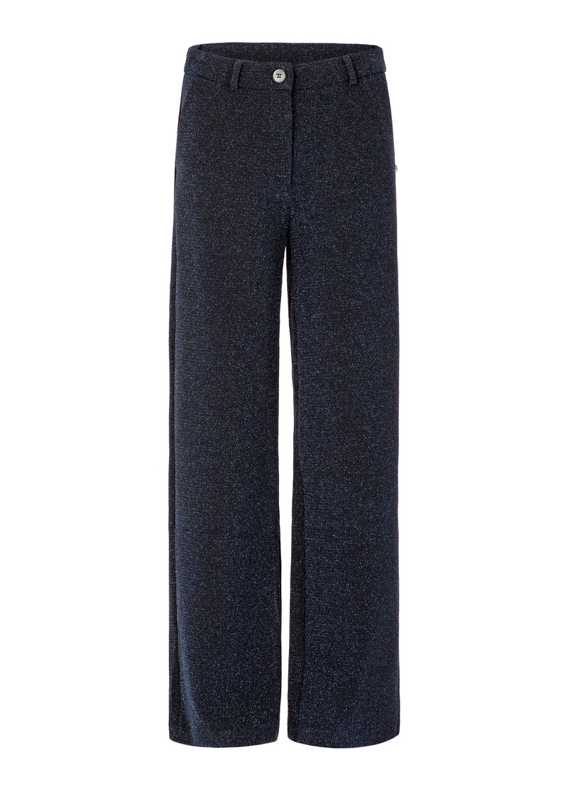 Coster Copenhagen SHIMMER PANTS - PETRA FIT Pants Eclipse blue - 555