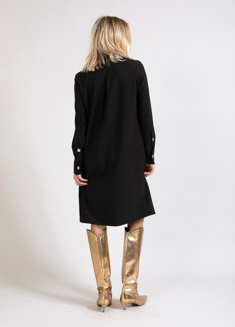 Coster Copenhagen SHIRT DRESS Dress Black - 100