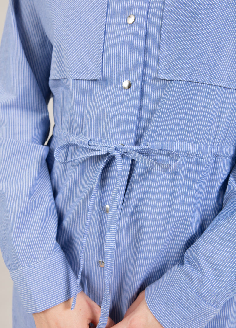 SHIRT DRESS IN CHAMBRE
