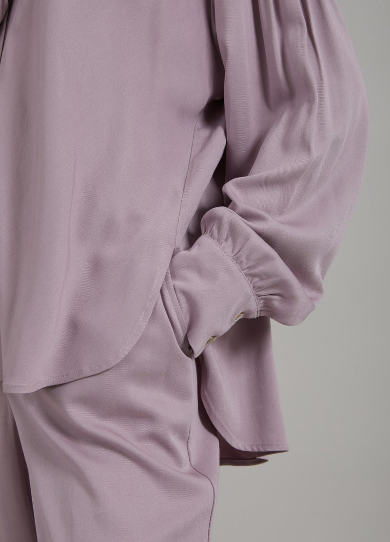Coster Copenhagen SHIRT IN ECOVERO LENZING VISCOSE Shirt/Blouse Dusty purple - 855
