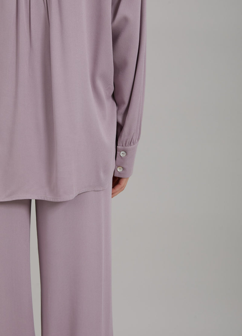 Coster Copenhagen SHIRT IN ECOVERO LENZING VISCOSE Shirt/Blouse Dusty purple - 855