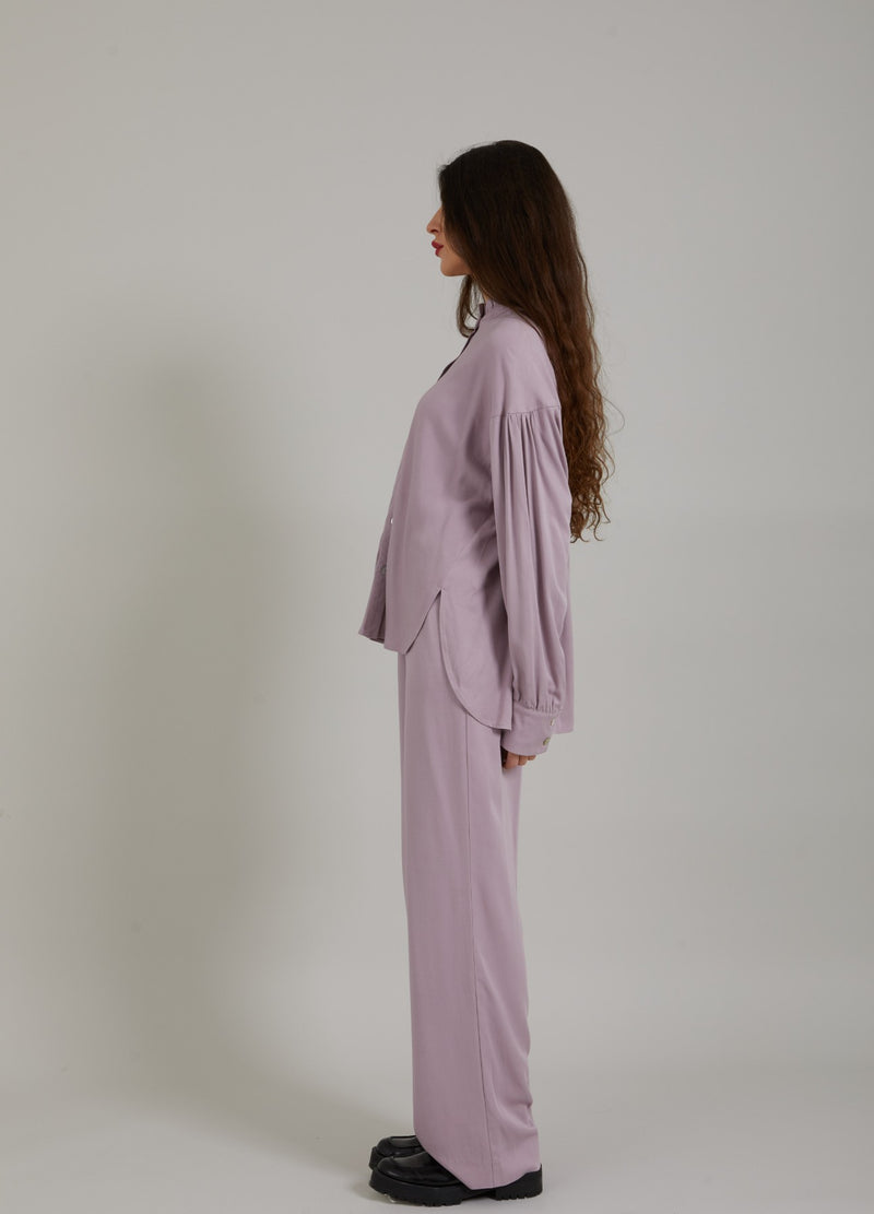 Coster Copenhagen SHIRT IN ECOVERO LENZING VISCOSE Shirt/Blouse Dusty purple - 855