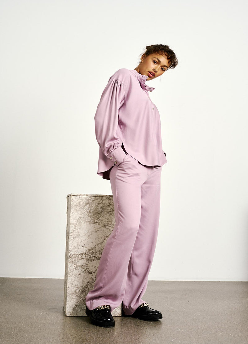 Coster Copenhagen SHIRT IN ECOVERO LENZING VISCOSE Shirt/Blouse Dusty purple - 855