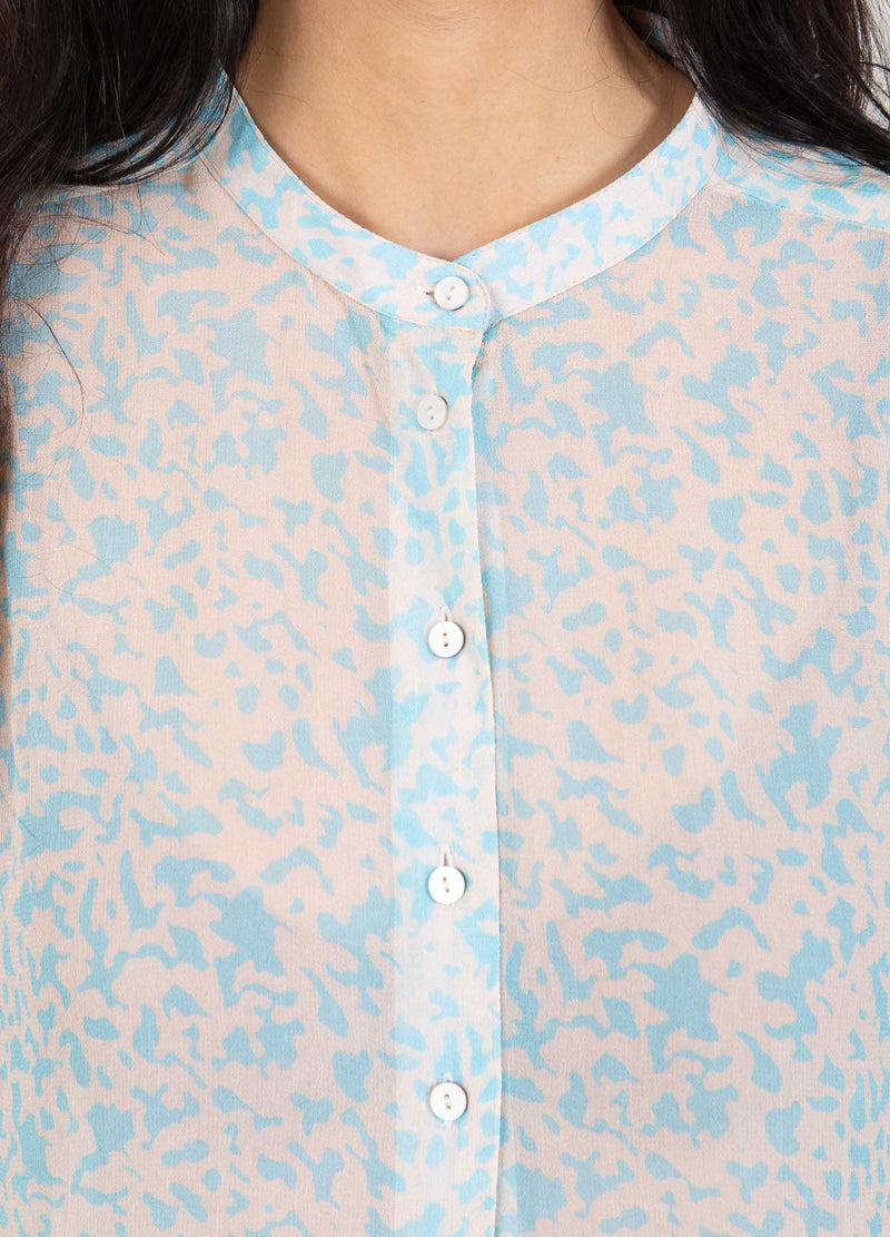 Coster Copenhagen SHIRT IN LEO SPLASH PRINT Shirt/Blouse Leo splash print - 908