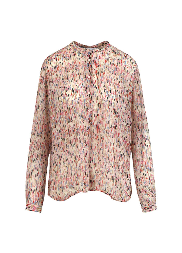 Coster Copenhagen SHIRT IN MULTI SPLASH PRINT Shirt/Blouse Multi splash print - 974