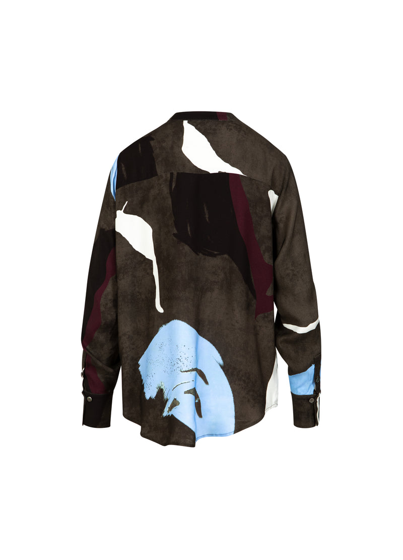 Coster Copenhagen SHIRT IN SHADOW GRAPHIC PRINT Shirt/Blouse Shadow graphic print - 955