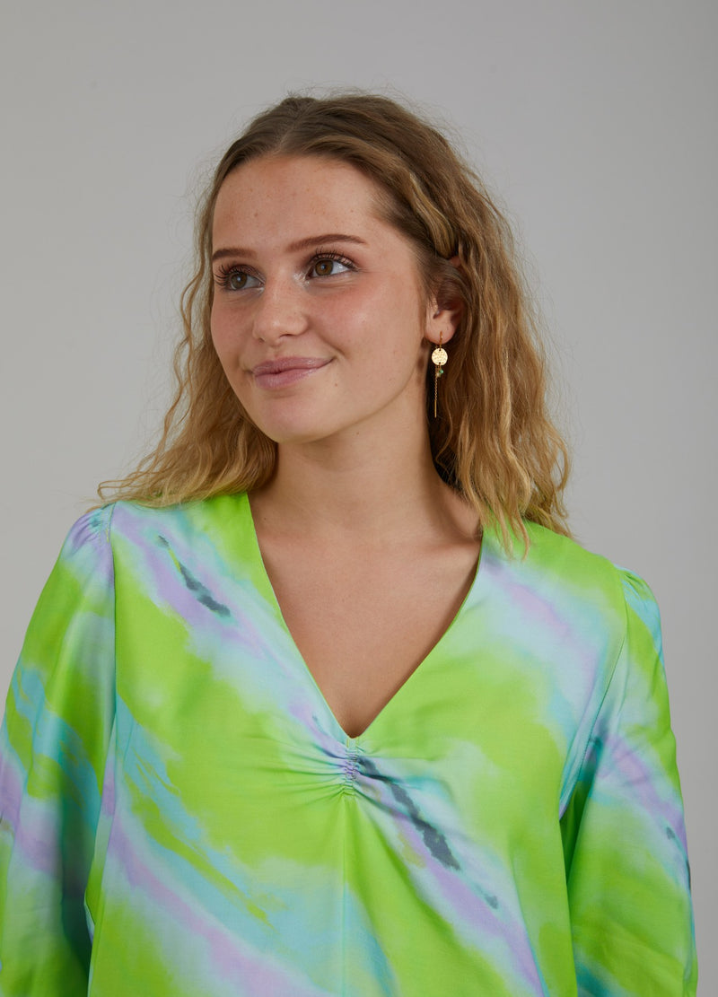 Coster Copenhagen SHIRT W. FADED STRIPE PRINT Shirt/Blouse Faded stripe print - 903