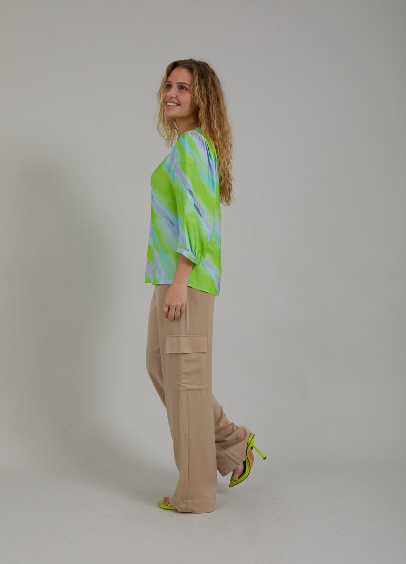 Coster Copenhagen SHIRT W. FADED STRIPE PRINT Shirt/Blouse Faded stripe print - 903