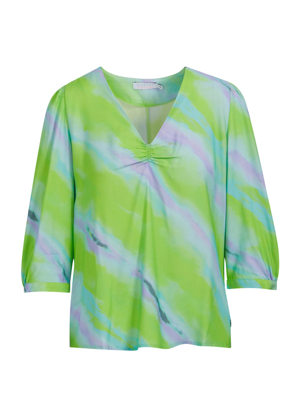 Coster Copenhagen SHIRT W. FADED STRIPE PRINT Shirt/Blouse Faded stripe print - 903