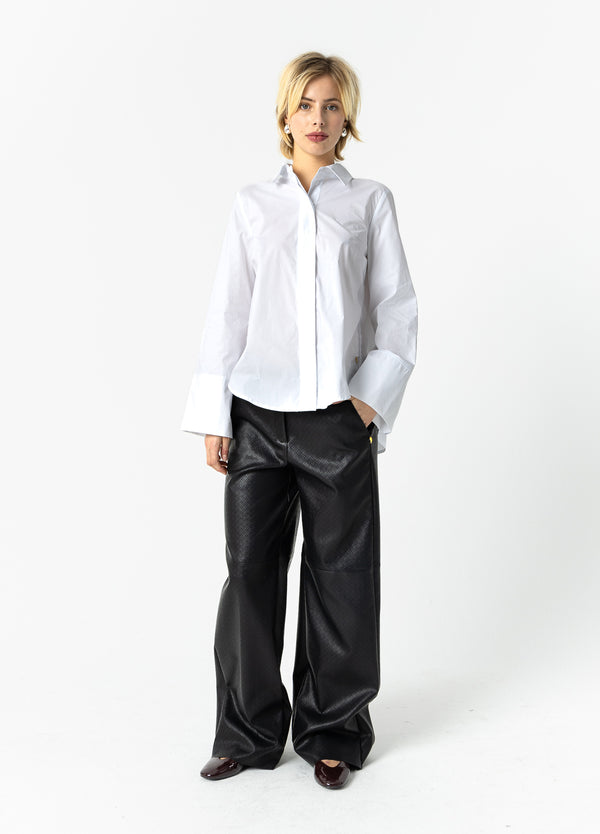 Coster Copenhagen SHIRT WITH BACK PLEATS Shirt/Blouse White - 200